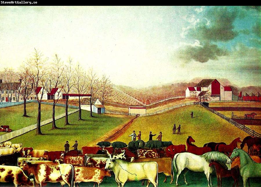 Edward Hicks cornell farm